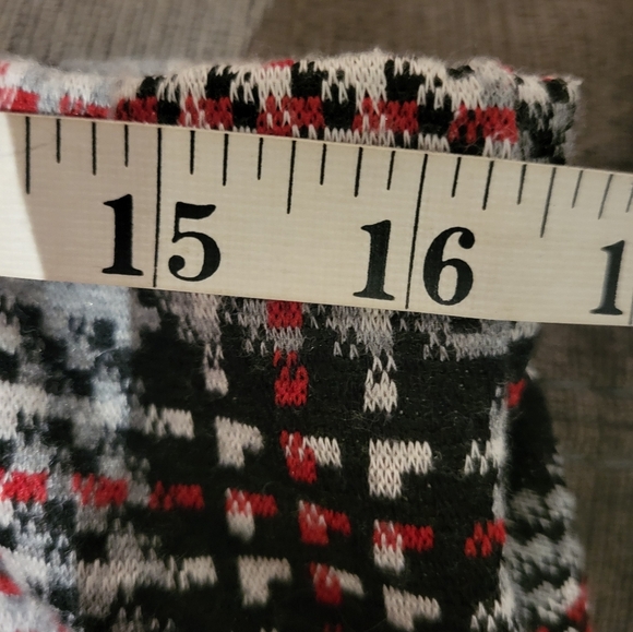 Plaid Black and Red Women's Skirt - Picture 2 of 3